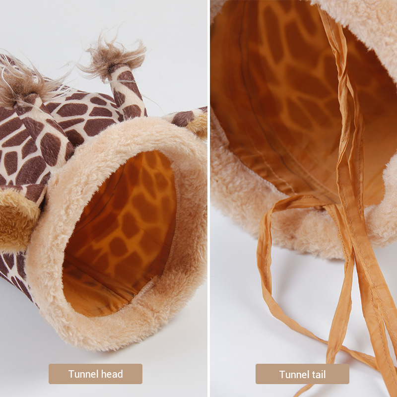 Small Pet Tunnel Toy for Cozy Play, Rest & Hiding