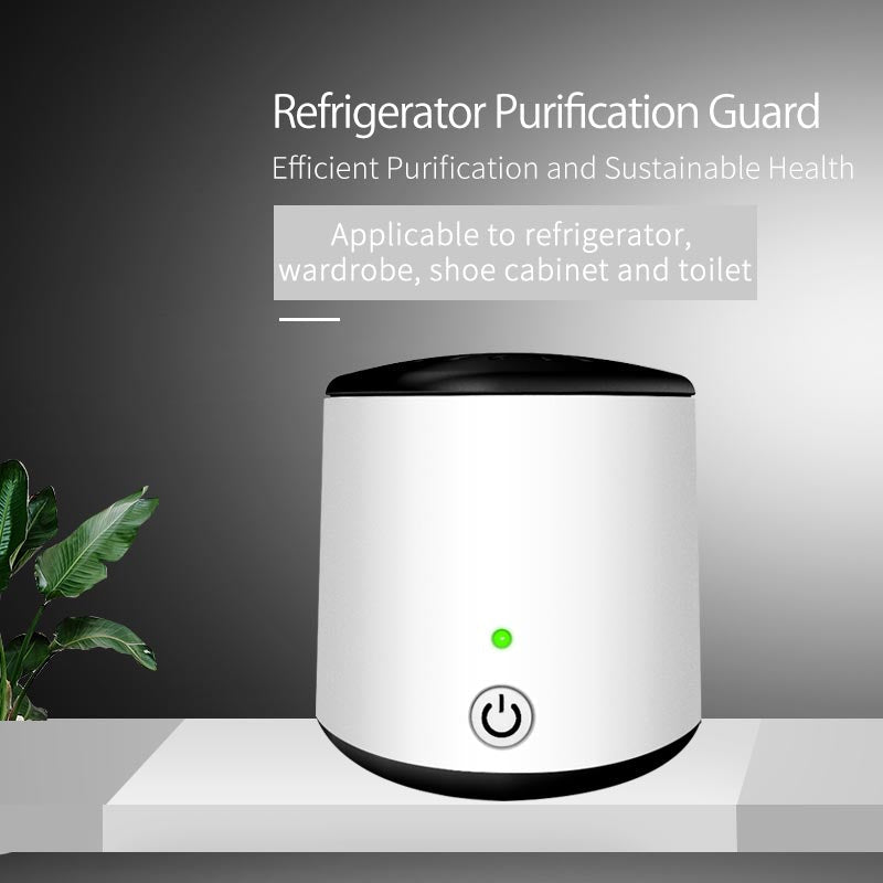 Portable Ozone Odor Eliminator for Fridge, Car & Closet