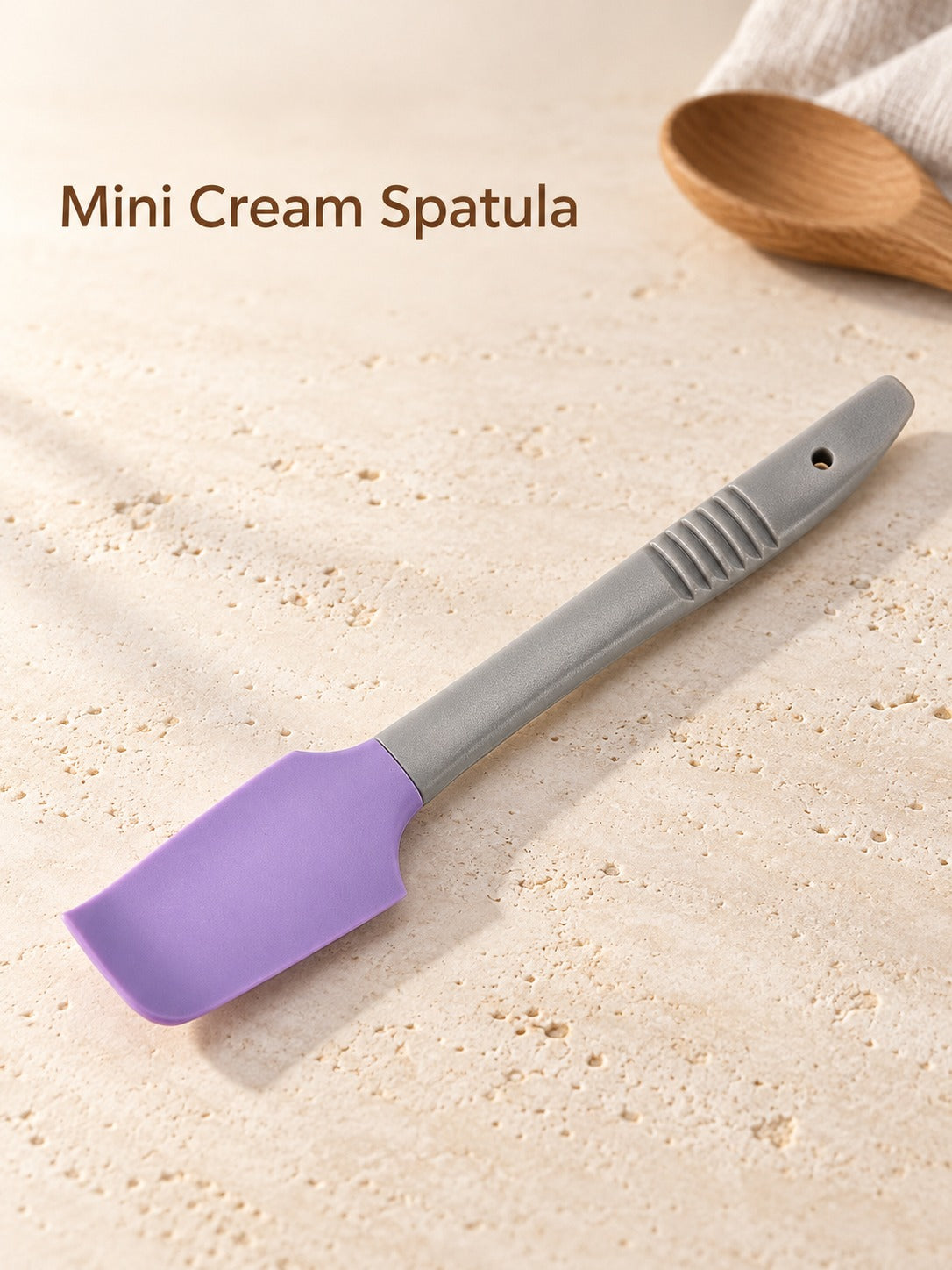 Mini Silicone Cream Spatula for Precise Baking Work