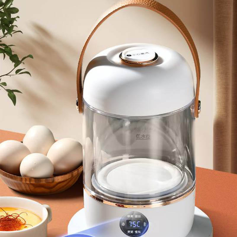 Mini Stew Cooker for 1-2 People, Portable Porridge Maker