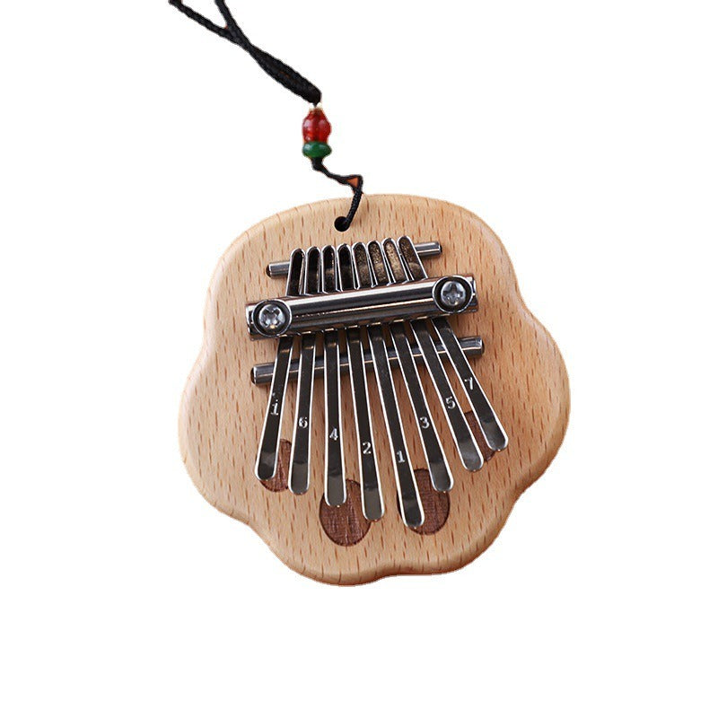 Mini Kalimba 8-Note Beginner Finger Piano Instrument