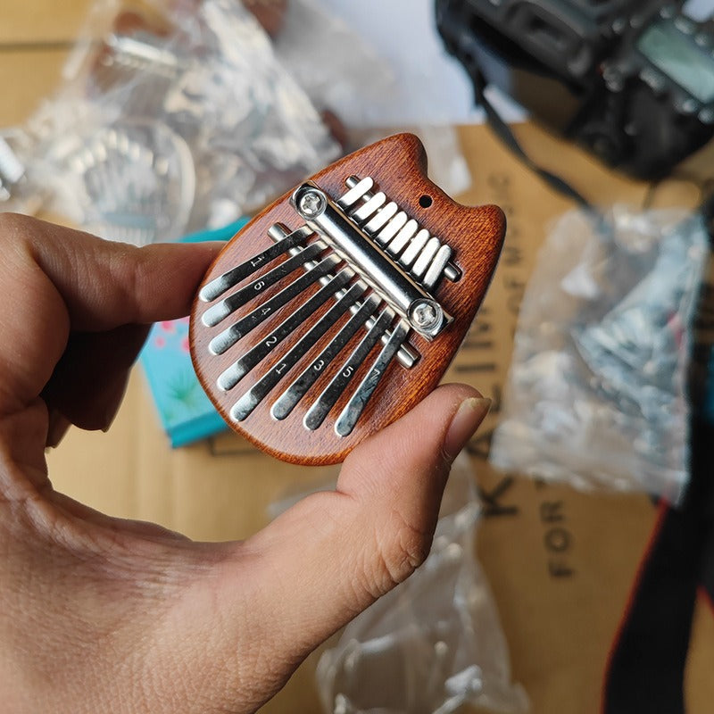 Mini Kalimba 8-Note Beginner Finger Piano Instrument