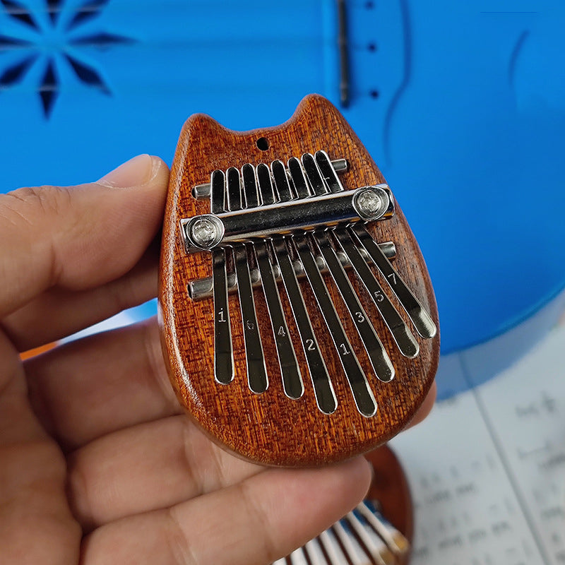 Mini Kalimba 8-Note Beginner Finger Piano Instrument