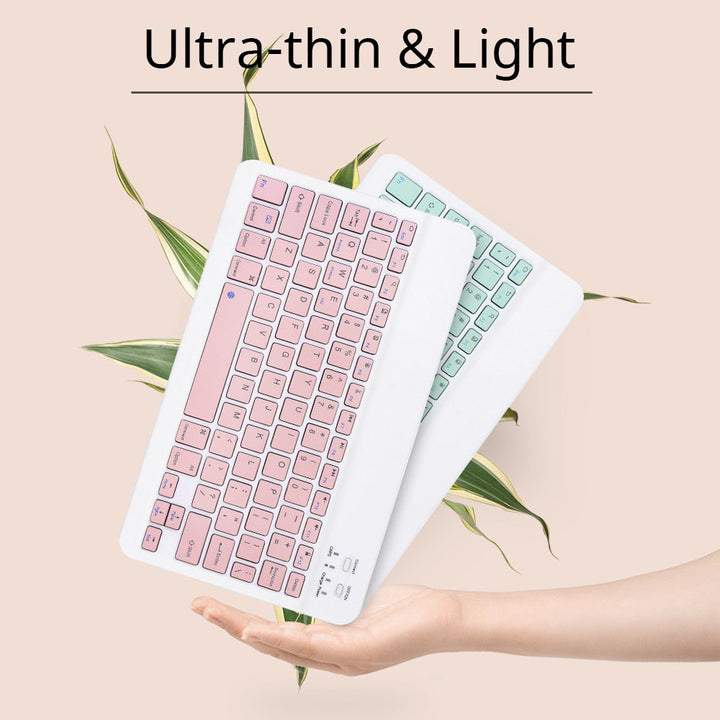Ultra-Thin Bluetooth Keyboard for iPad and Phone