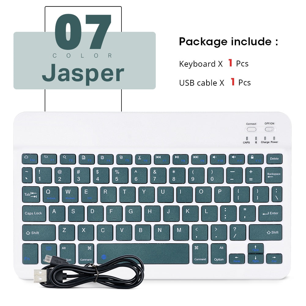 Ultra-Thin Bluetooth Keyboard for iPad and Phone