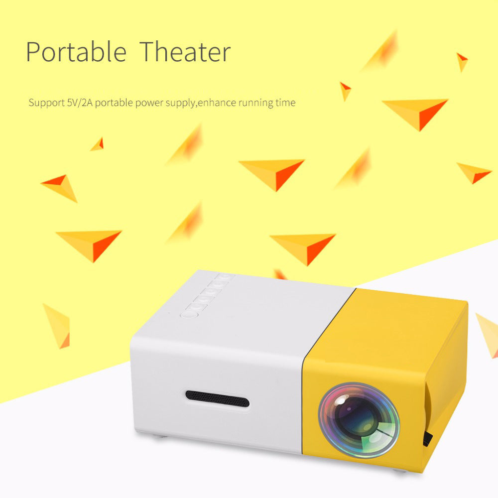 Portable Mini LCD Projector: Big Screen Movies Anywhere