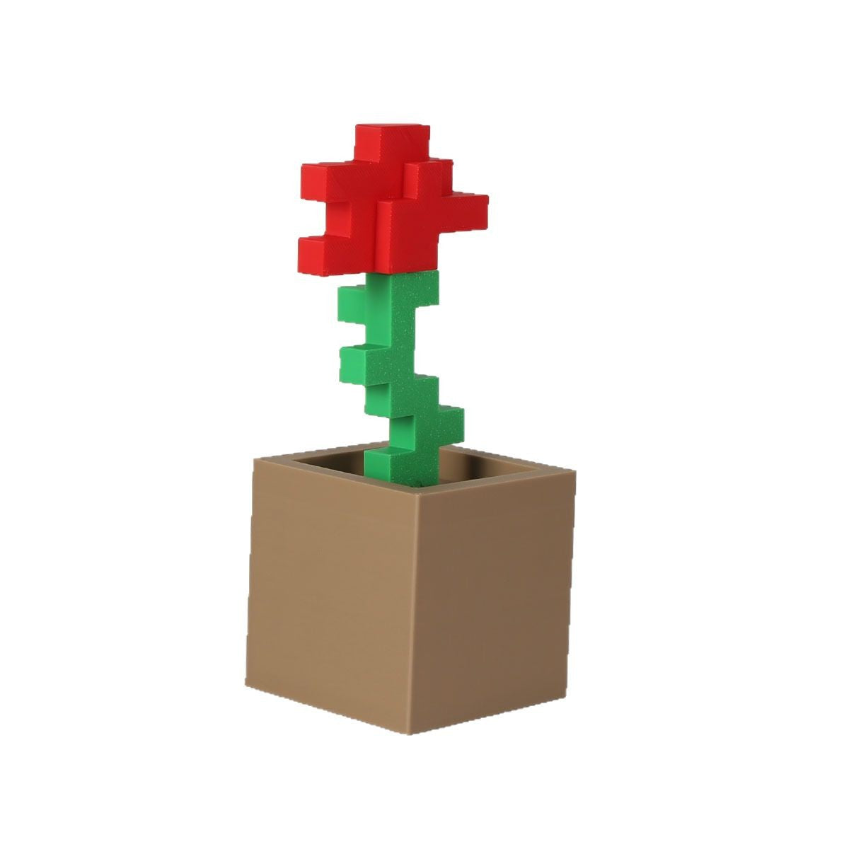 Miniature Flower Building Blocks for Maintenance-Free Decor