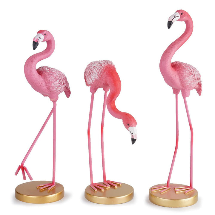 Flamingo Decor Set for Playful Tropical Home Style