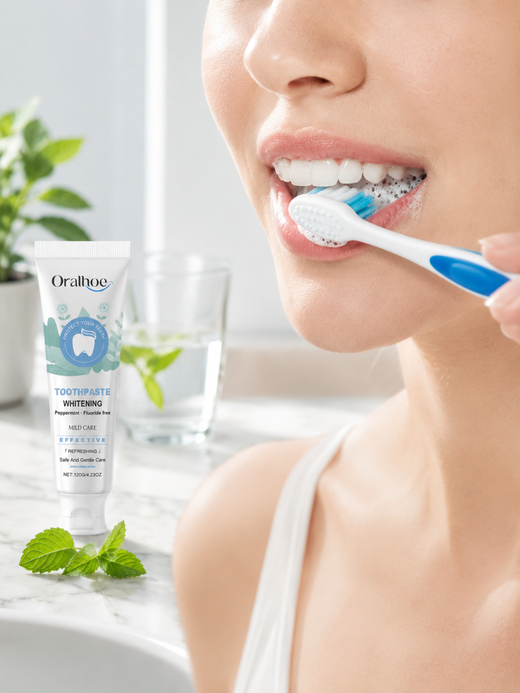 Whitening Toothpaste – Peppermint Fresh Breath & Gentle