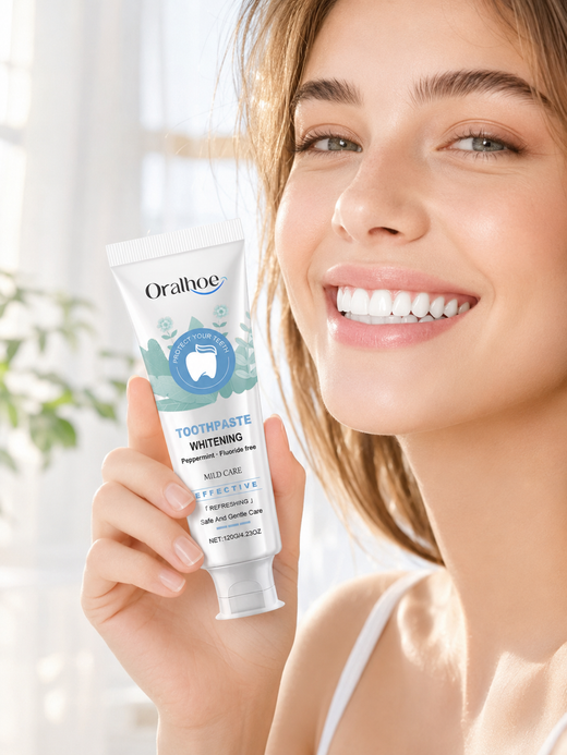 Whitening Toothpaste – Peppermint Fresh Breath & Gentle