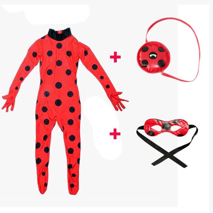 Miraculous Ladybug Costume With Matching Accessories