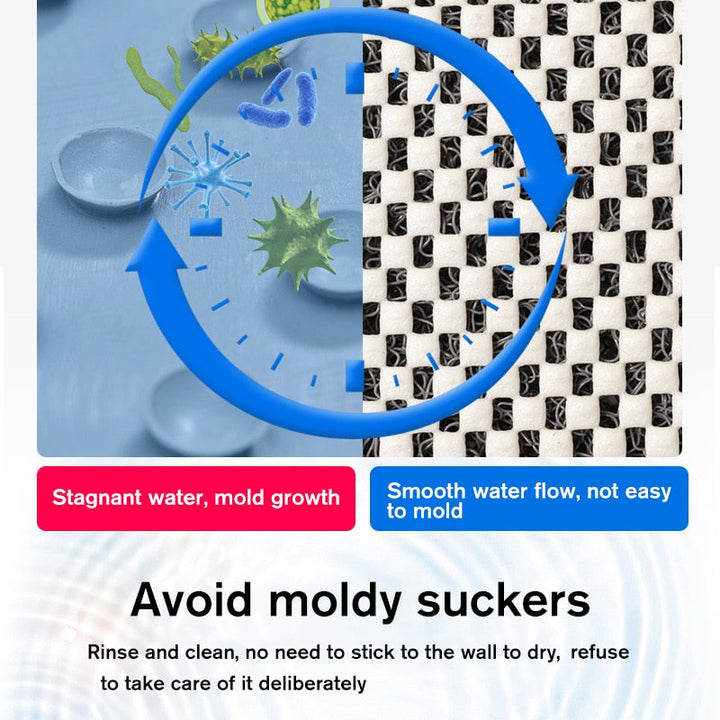 Non-Slip Microfiber Bath Mat for Quick-Dry Comfort