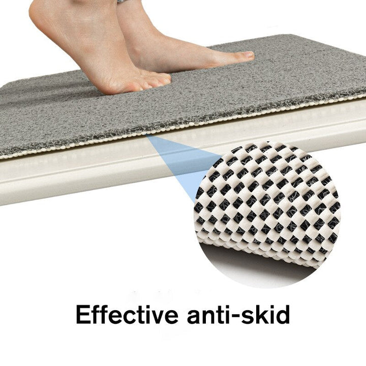 Non-Slip Microfiber Bath Mat for Quick-Dry Comfort