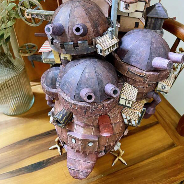 3D Paper Castle Model DIY Fantasy Display Craft Ornament
