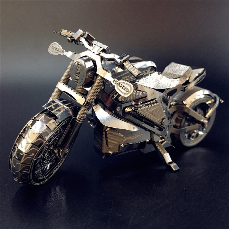 3D Metal Motorcycle Puzzle | 1:16 DIY Display Model