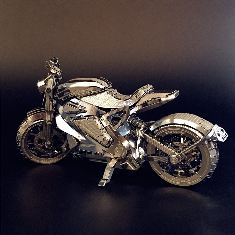 3D Metal Motorcycle Puzzle | 1:16 DIY Display Model