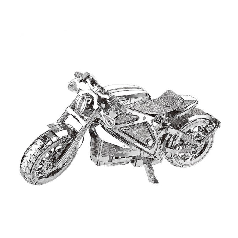 3D Metal Motorcycle Puzzle | 1:16 DIY Display Model