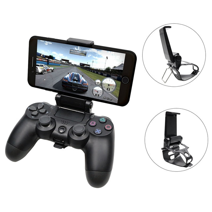 PS4 Controller Phone Holder Clip for Mobile Gaming