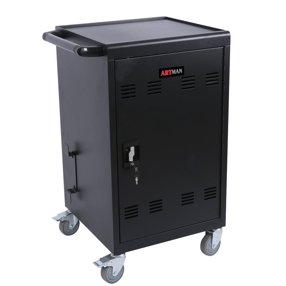 Secure Mobile Charging Cart for 32 Tablets & Laptops