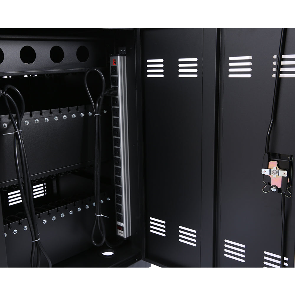 Secure Mobile Charging Cart for 32 Tablets & Laptops