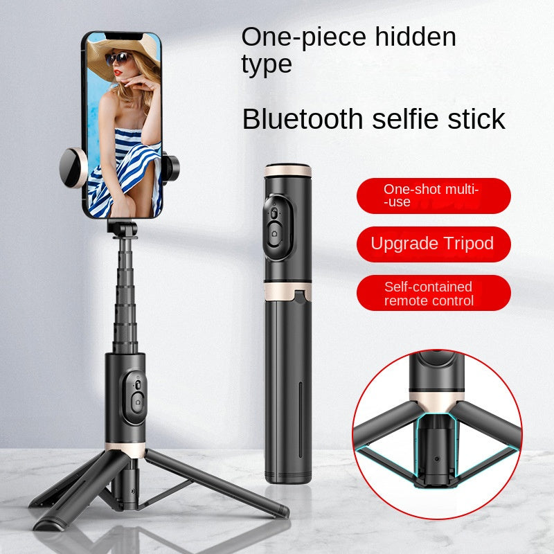 Bluetooth Selfie Stick Tripod with Fill Light & Remote