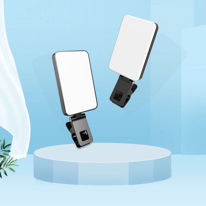 Clip-On Phone Fill Light for Flattering Video Calls