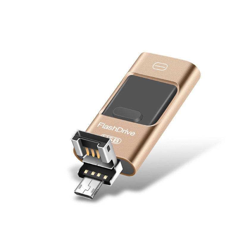 Metal Flash Drive for iPhone, Android and PC Storage