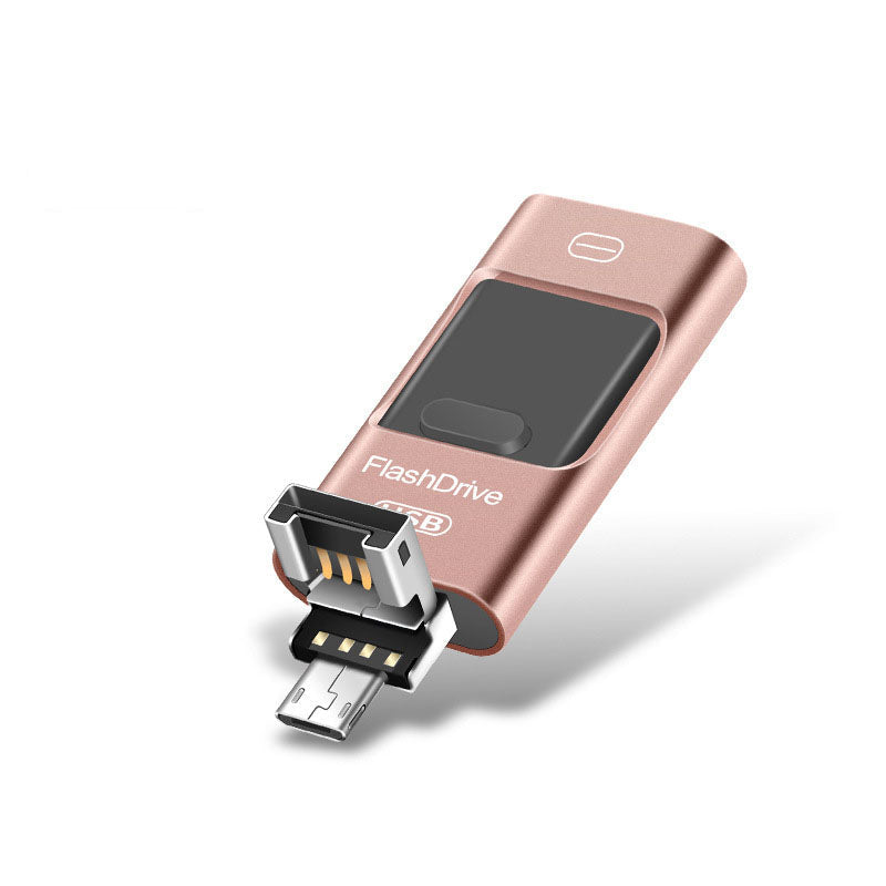 Metal Flash Drive for iPhone, Android and PC Storage