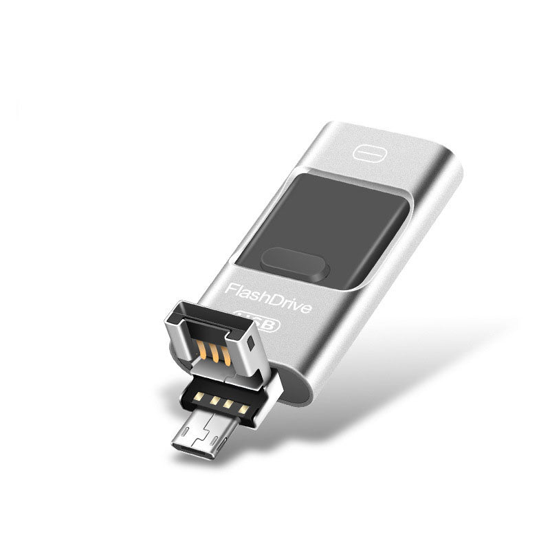 Metal Flash Drive for iPhone, Android and PC Storage