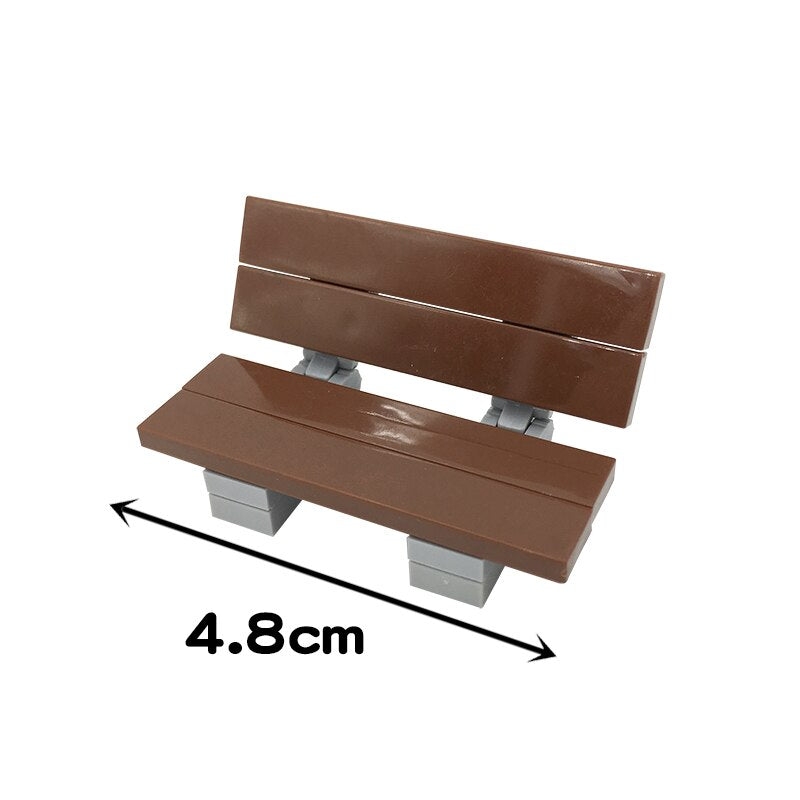 Mini Building Block Furniture for Complete Room Scenes
