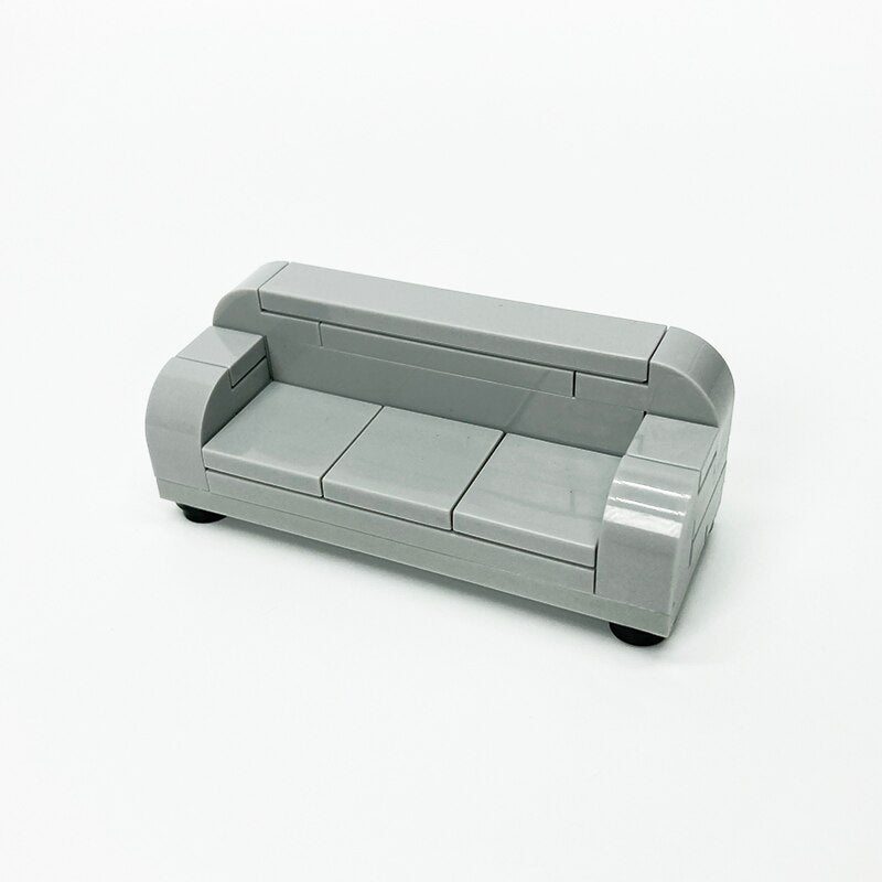 Mini Building Block Furniture for Complete Room Scenes
