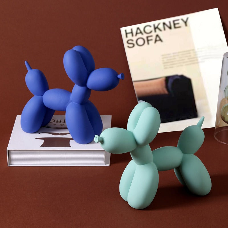 Balloon Dog Sculpture for Playful Modern Home Decor