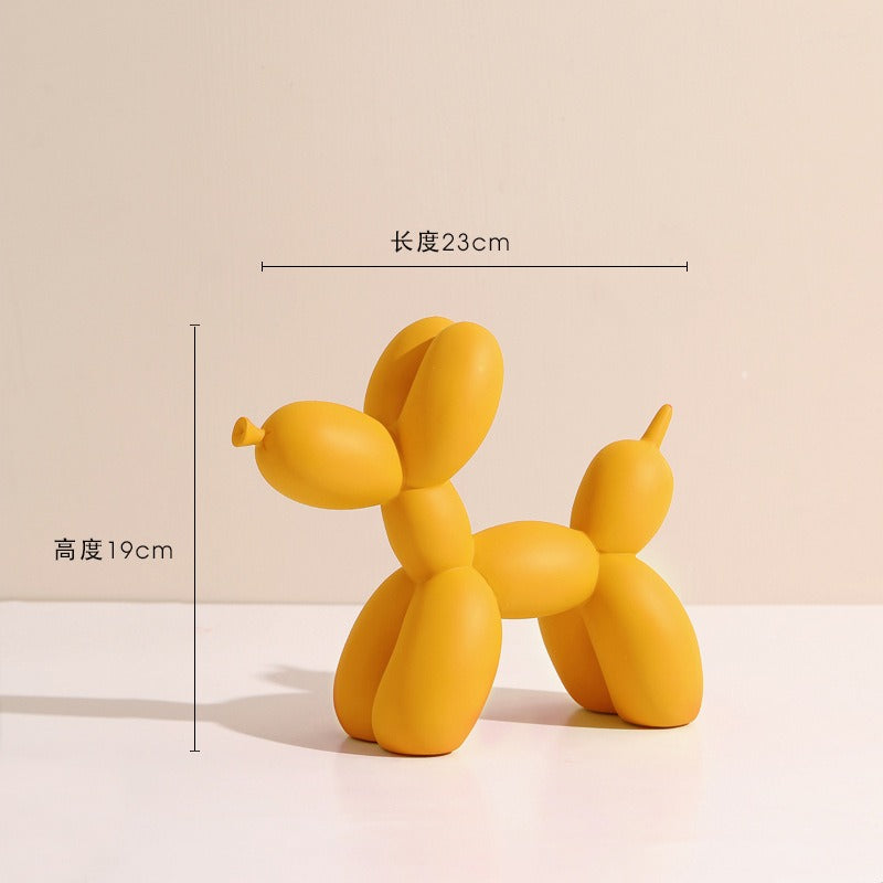 Balloon Dog Sculpture for Playful Modern Home Decor