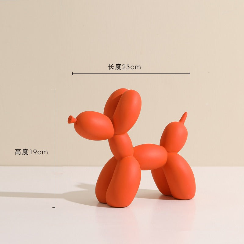Balloon Dog Sculpture for Playful Modern Home Decor