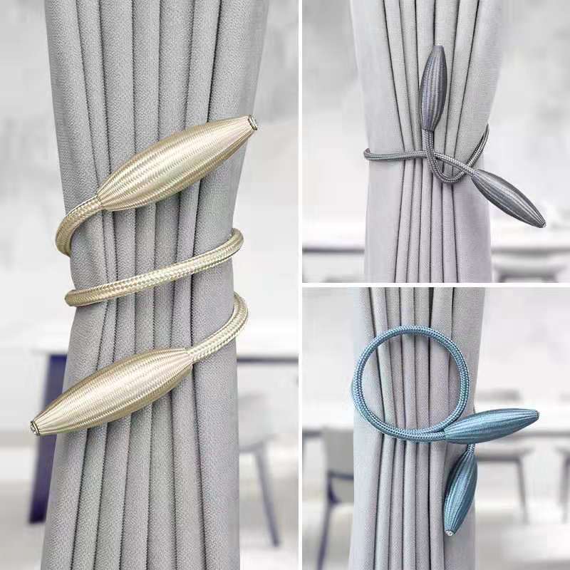 No-Drill Curtain Tieback Rope for Elegant Window Draping