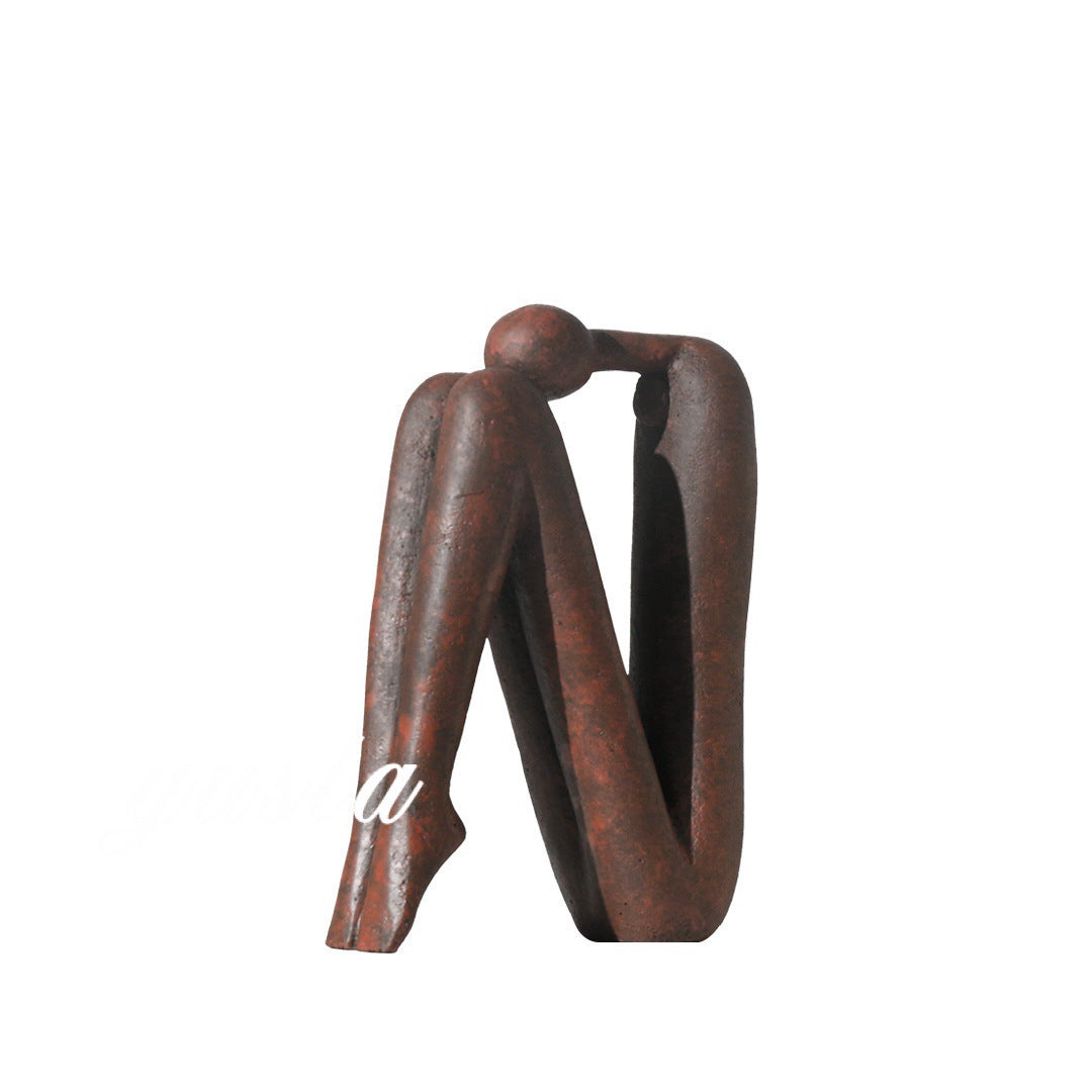 Bookend Stand Sculptural Decor for Modern Living Rooms