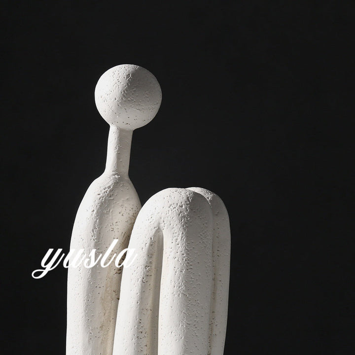Bookend Stand Sculptural Decor for Modern Living Rooms
