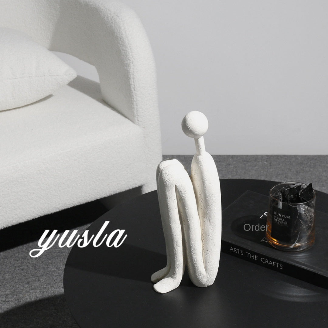 Bookend Stand Sculptural Decor for Modern Living Rooms