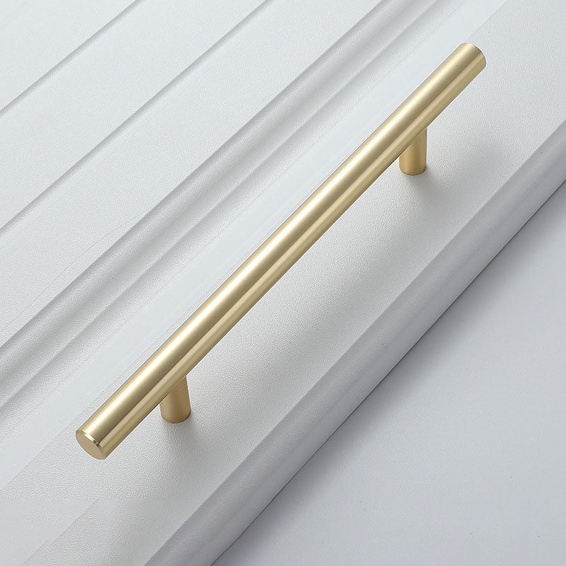 Cabinet Handles - Modern Matte Black & Brushed Gold