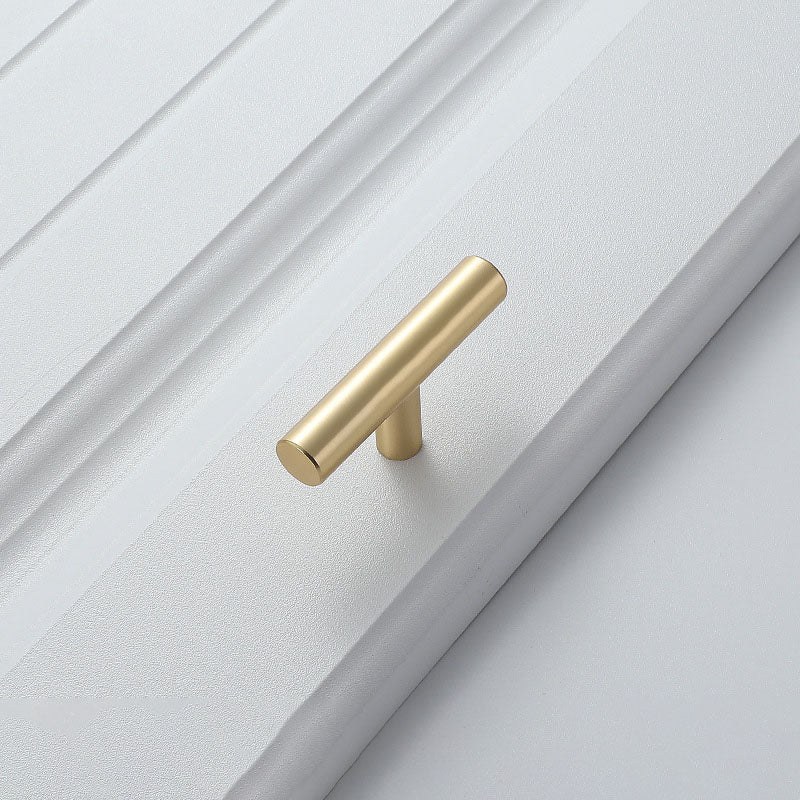 Cabinet Handles - Modern Matte Black & Brushed Gold