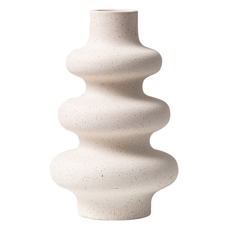 Ceramic Vase for Elevated Neutral Flower Arrangements