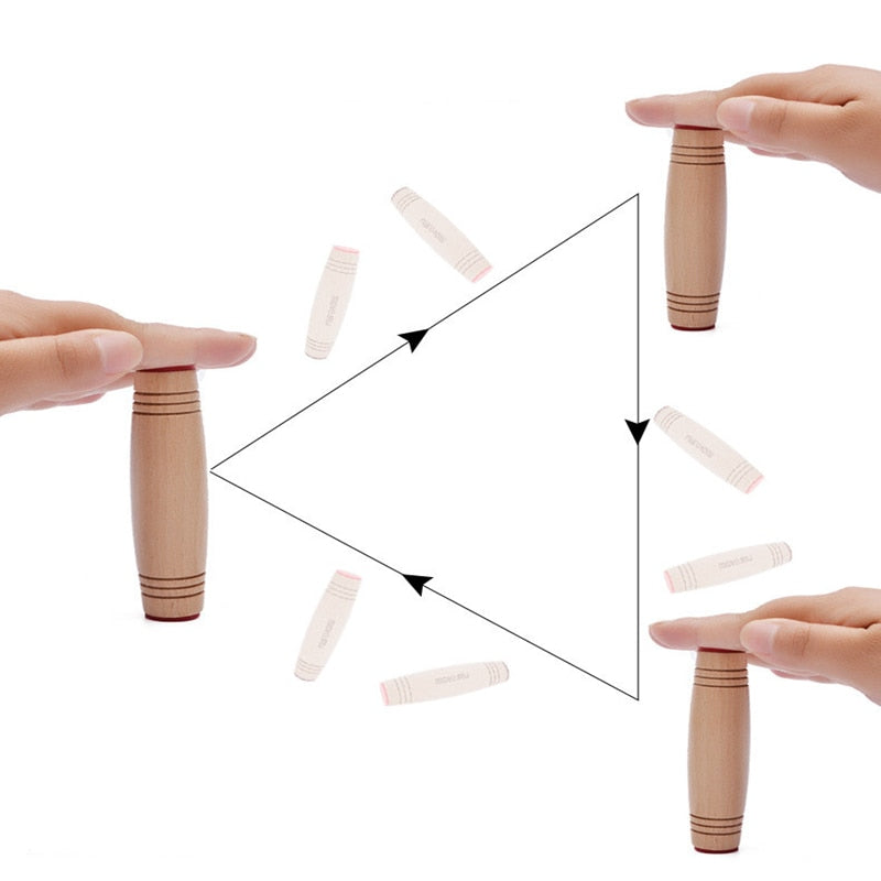 Mokuru Wooden Desk Toy for Stress Relief and Better Focus