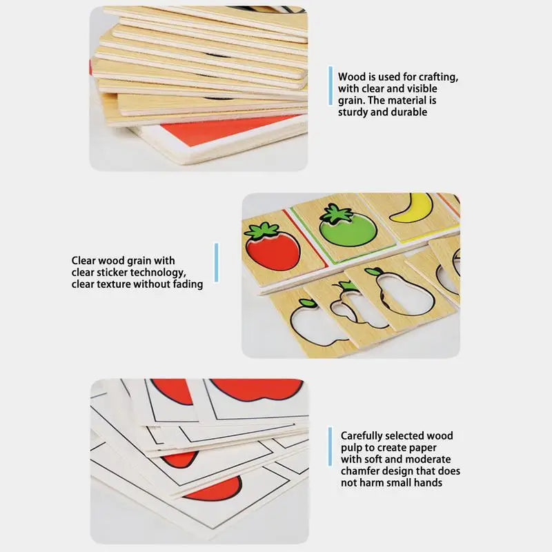 Montessori Sorting Board Puzzle for Early Learning
