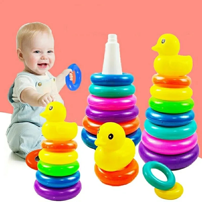 Montessori Stacking Toy for Early Learning & Motor Skills