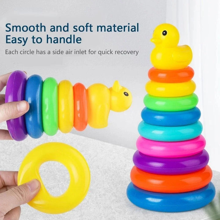 Montessori Stacking Toy for Early Learning & Motor Skills