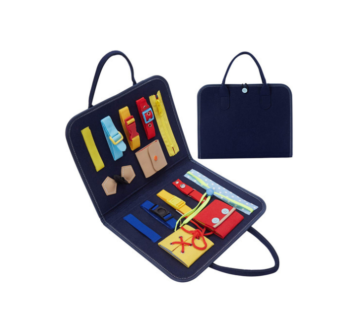 Montessori Busy Board for Hands-On Dressing Skills