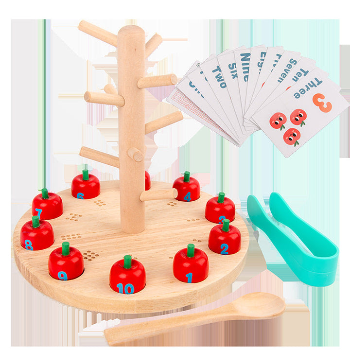 Montessori Spelling Puzzle Toy for Counting & Addition