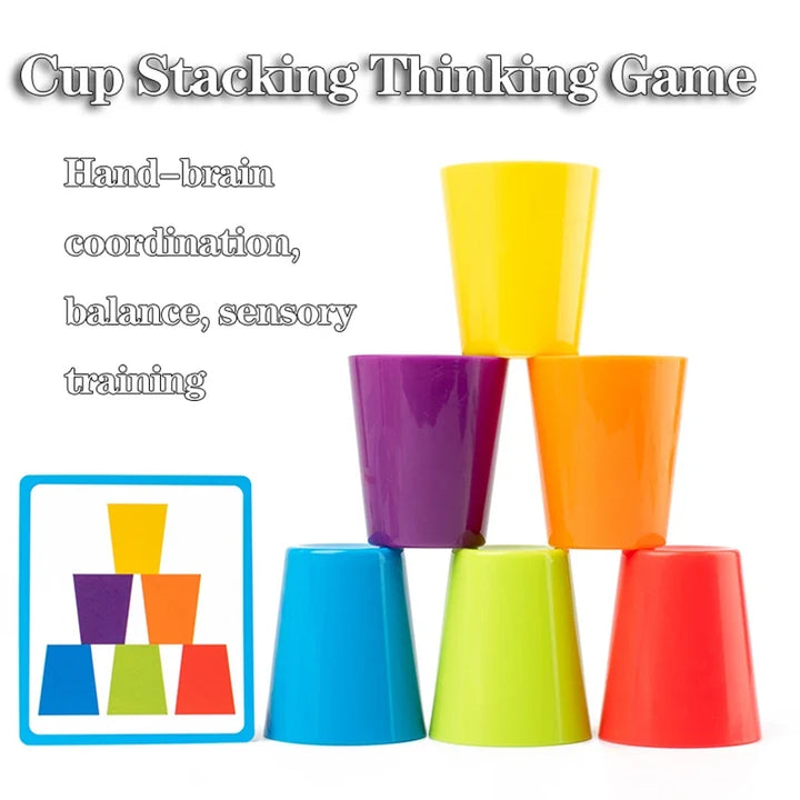 Montessori Color Sorting Game for Focus & Coordination