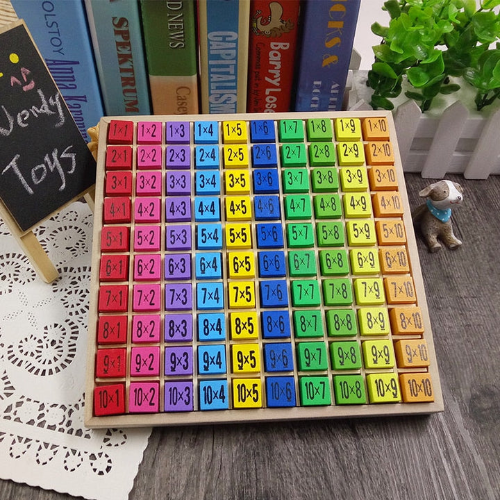 Montessori Multiplication Board for Hands-On Math Practice