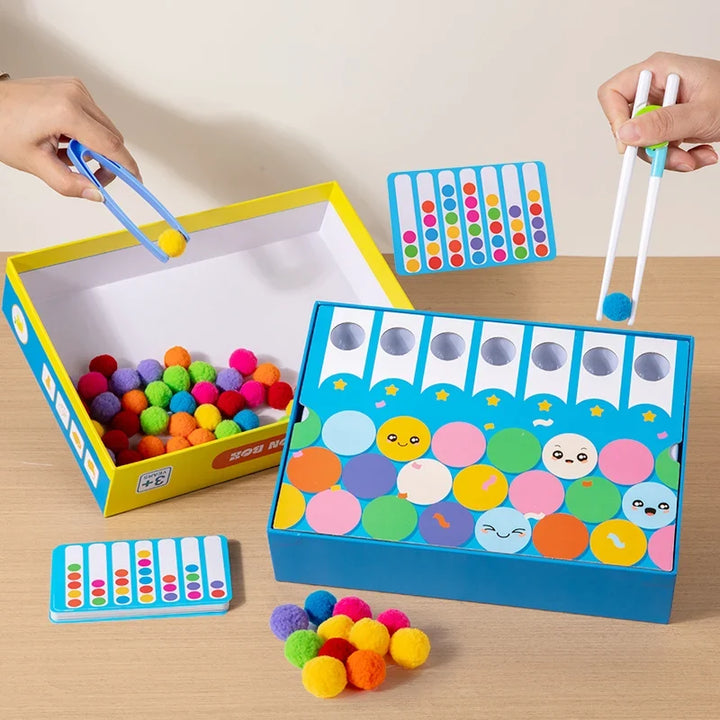 Color Sorting Toy for Preschool Fine-Motor Learning